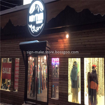 Outdoor Advertising Custom LED Light Box Sign